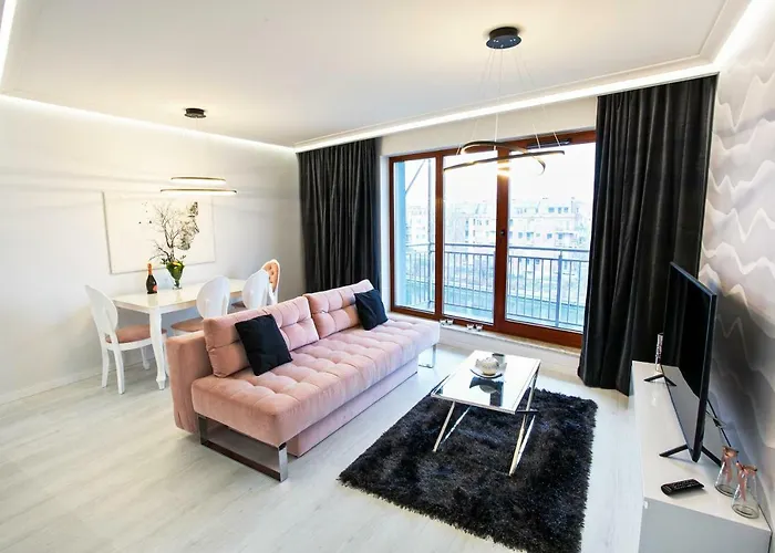 Apartamento Z Basenem I Widokiem Na Motlawe Gdańsk