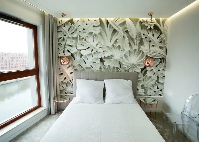 아파트 Z Basenem I Widokiem Na Motlawe 그단스크